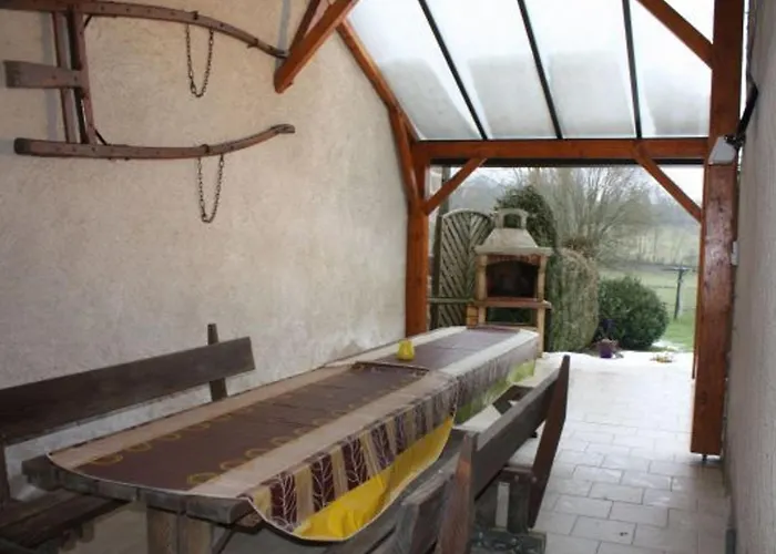 Maison Familiale Avec Cheminee, Jardin Et Wifi A Esley, Vosges - Fr-1-589-743 *