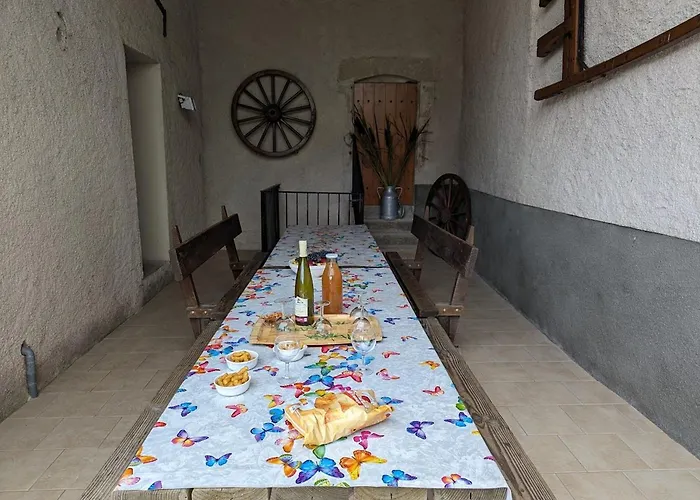 Maison Familiale Avec Cheminee, Jardin Et Wifi A Esley, Vosges - Fr-1-589-743 펜션